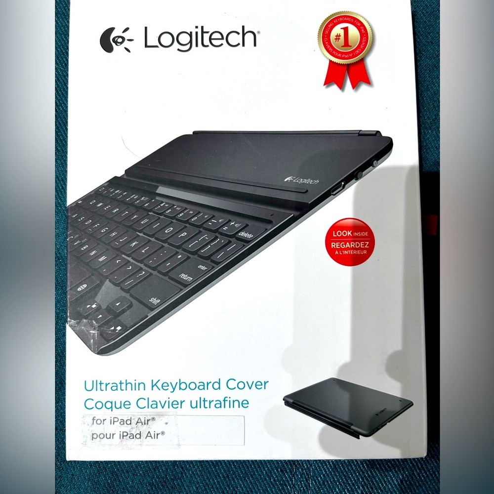 Logitech ultrathin keyboard cover for i5, nib
